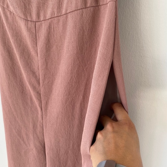 Aritzia Babaton flutter pink jumpsuit - Picture 5 of 12